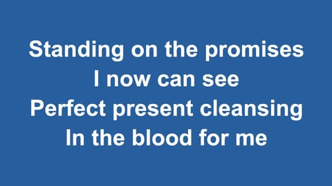 Standing On The Promises