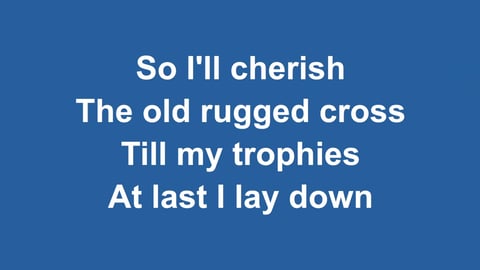 The Old Rugged Cross