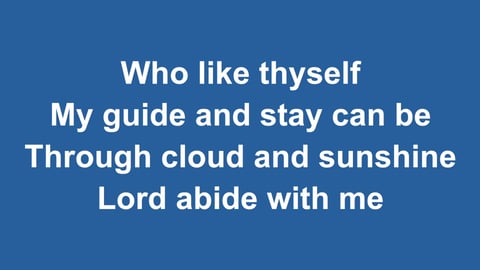 Abide With Me
