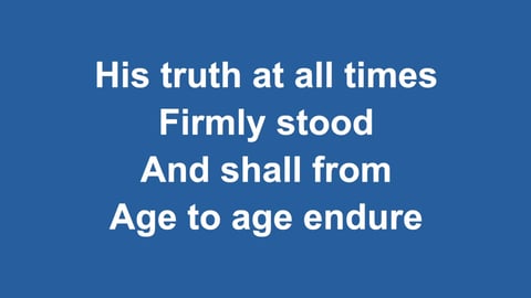 All People That On Earth Do Dwell