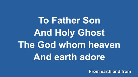 All People That On Earth Do Dwell