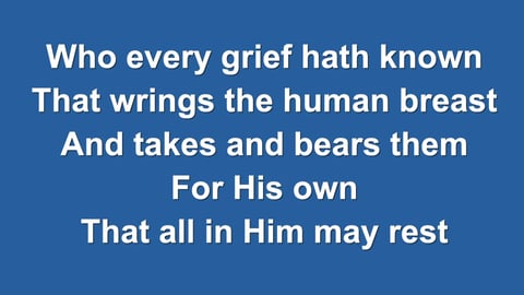 Crown Him With Many Crowns
