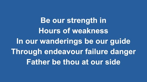Father Hear The Prayer We Offer