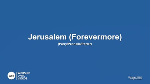 Jerusalem (Forevermore)