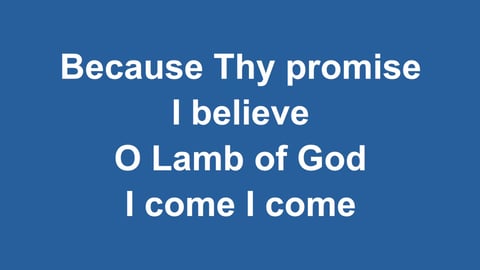 Just As I Am