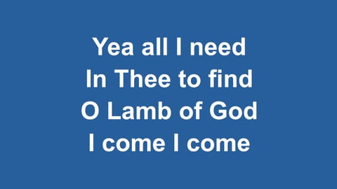 Just As I Am