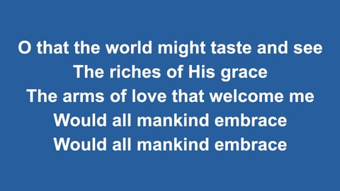 Jesus The Name High Over All