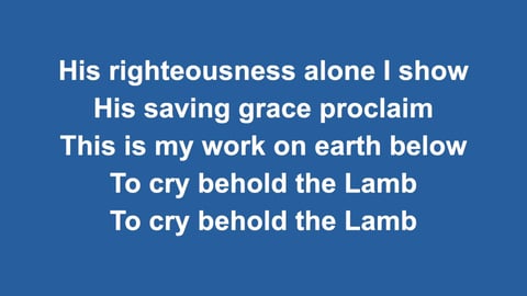 Jesus The Name High Over All