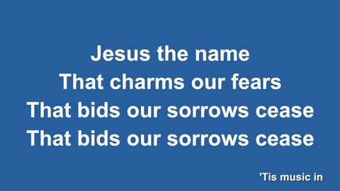O For A Thousand Tongues To Sing