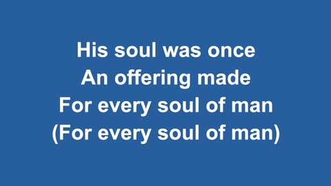 O For A Thousand Tongues To Sing