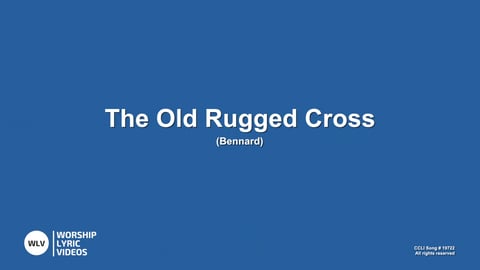 The Old Rugged Cross