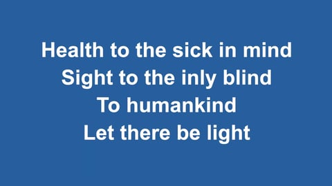 Thou Whose Almighty Word