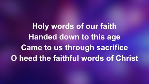 Ancient Words
