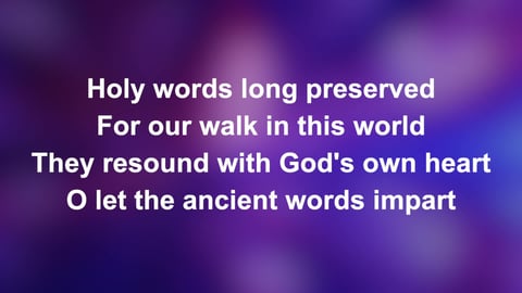 Ancient Words (Acoustic)
