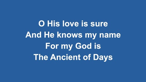 Ancient Of Days (None Above Him) (Acoustic)
