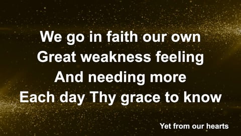 We Rest On Thee
