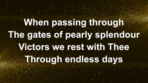 We Rest On Thee