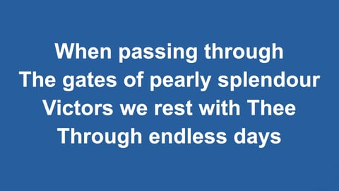 We Rest On Thee