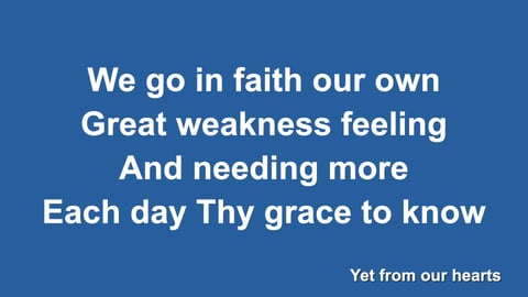 We Rest On Thee