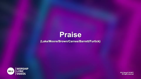 Praise (Acoustic)