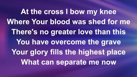 At The Cross (Acoustic)