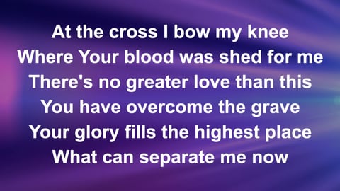 At The Cross (Acoustic)