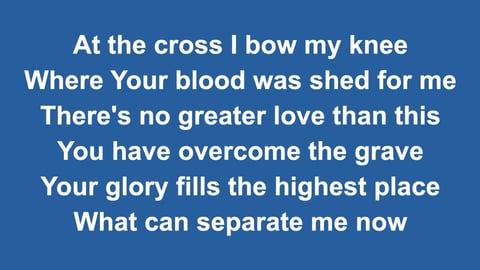 At The Cross (Acoustic)