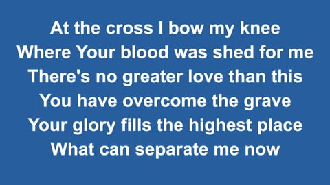 At The Cross (Acoustic)