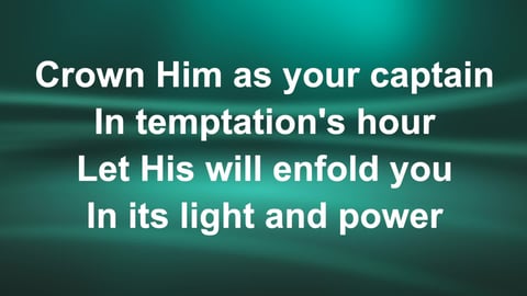 At The Name Of Jesus