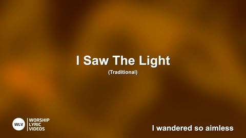 I Saw The Light