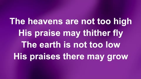 Let All The World