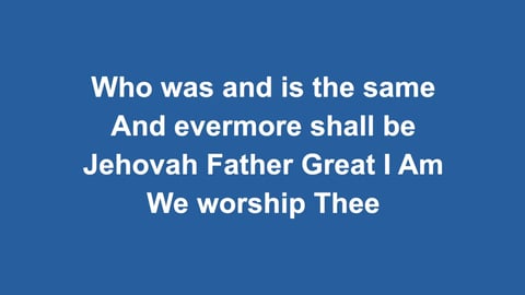 The God Of Abraham Praise