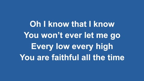 I Know That I Know