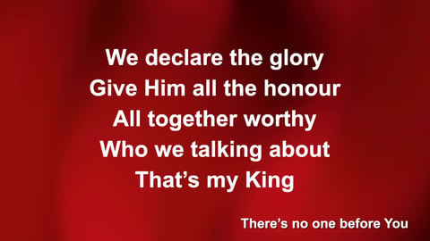 That's My King