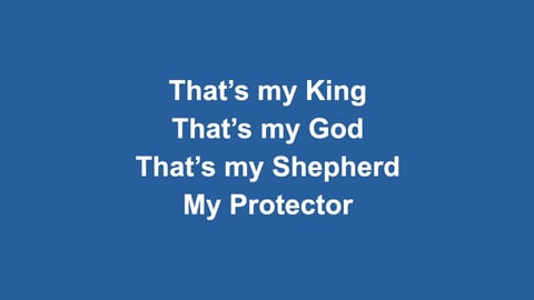 That's My King