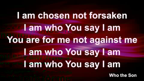 Who You Say I Am (Acoustic)