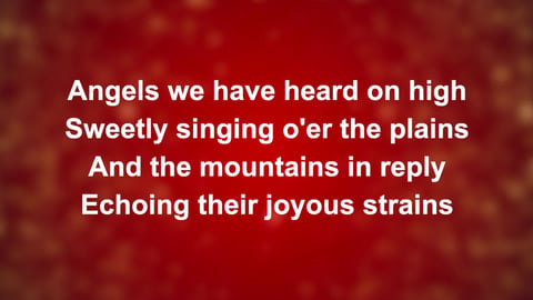 Angels (Glory To God)