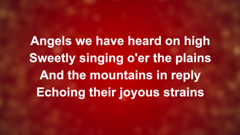 Angels (Glory To God)