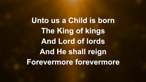 He Shall Reign Forevermore