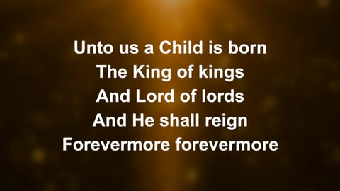He Shall Reign Forevermore