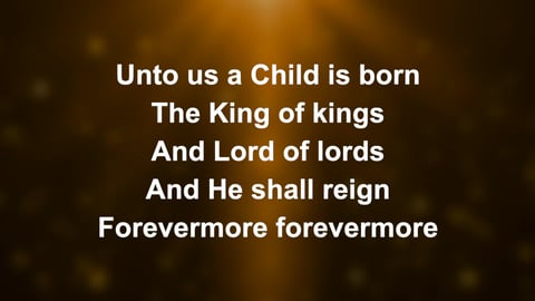 He Shall Reign Forevermore