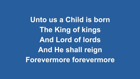 He Shall Reign Forevermore