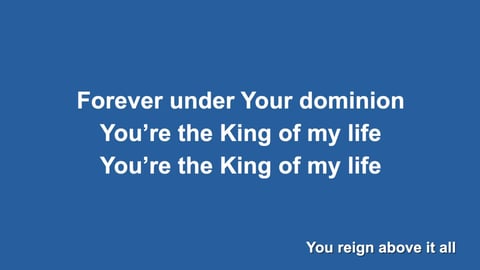 Reign Above It All