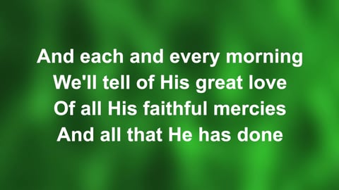 Thanks And Praise