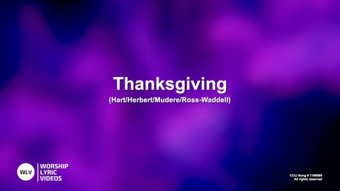 Thanksgiving