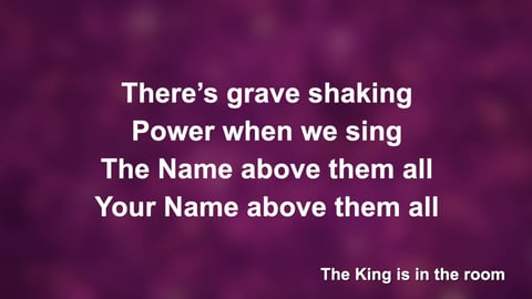 The King Is In The Room