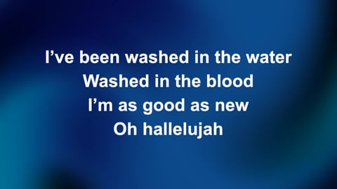 Washed
