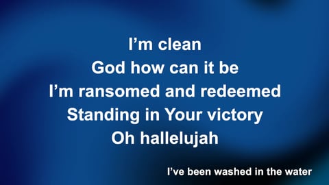 Washed