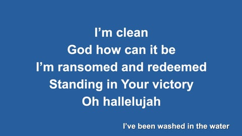 Washed