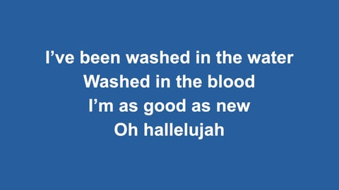 Washed